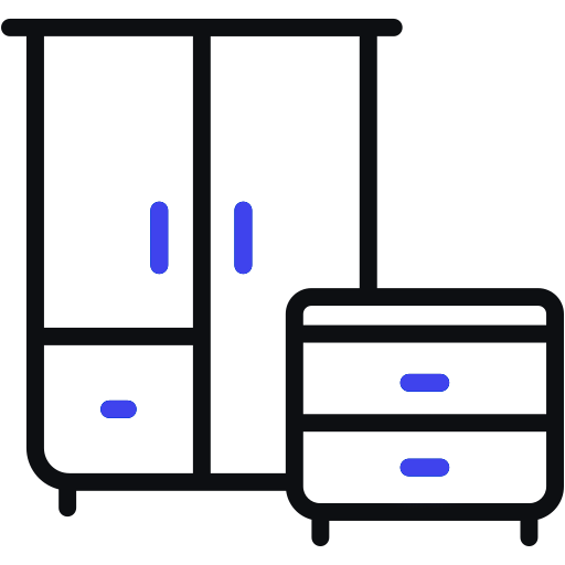 storage and wardrobe